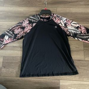 Hurley Ladies Long Sleeve Rash Guard Shirt
